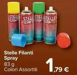 Carrefour Market Stelle Filanti Spray offerta