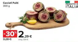 Carrefour Market Carciofi Puliti offerta