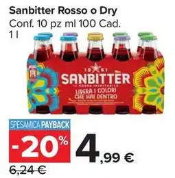 Carrefour Market Sanbitter Rosso o Dry offerta