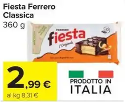 Carrefour Market Fiesta Ferrero Classica offerta