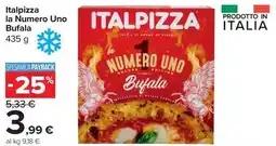 Carrefour Market Italpizza la Numero Uno Bufala offerta