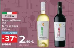 Carrefour Market Rosso o Bianco IGP Terre di Sava offerta