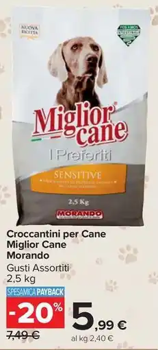 Carrefour Market Croccantini per Cane Miglior Cane Morando offerta