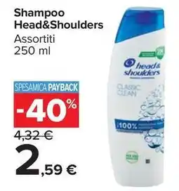 Carrefour Market Shampoo Head&Shoulders offerta
