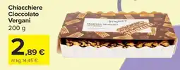 Carrefour Market Chiacchiere Cioccolato Vergani offerta