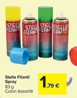 Carrefour Market Stelle Filanti Spray offerta