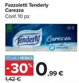 Carrefour Market Fazzoletti Tenderly Carezza offerta