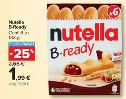 Carrefour Market Nutella B-Ready offerta