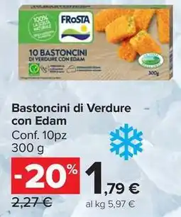 Carrefour Market Bastoncini di Verdure con Edam offerta