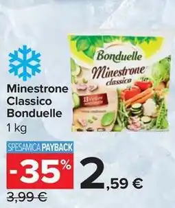 Carrefour Market Minestrone Classico Bonduelle offerta