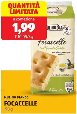 ALDI Mulino bianco focaccelle offerta