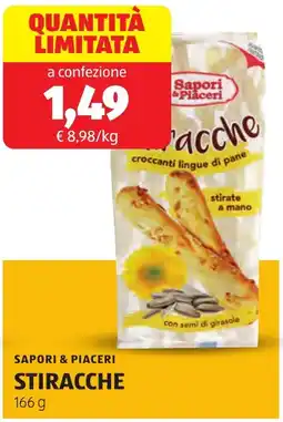 ALDI Sapori & piaceri stiracche offerta