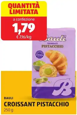 ALDI Bauli croissant pistacchio offerta