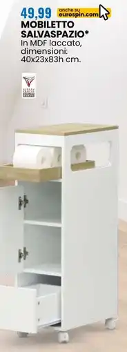 Eurospin Mobiletto salvaspazio offerta