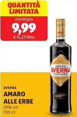 ALDI Averna amaro alle erbe offerta