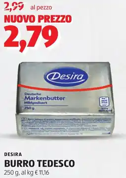 ALDI Desira burro tedesco offerta