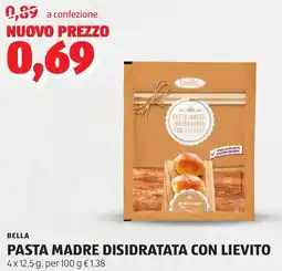 ALDI Bella pasta madre disidratata con lievito offerta