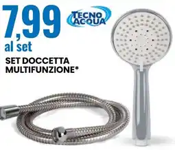 Eurospin Tecno acqua set doccetta multifunzione offerta