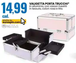 Eurospin Valigetta porta trucchi offerta