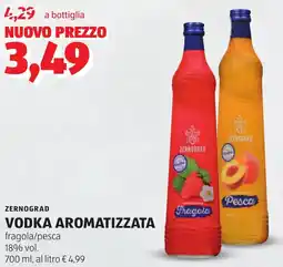 ALDI Zernograd vodka aromatizzata offerta