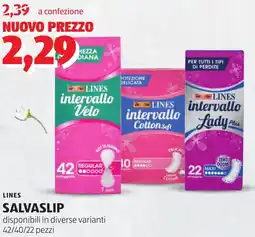 ALDI Lines salvaslip offerta