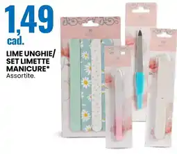 Eurospin Lime unghie/ set limette manicure offerta