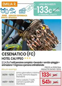 Eurospin Cesenatico (fc) hotel calypso offerta