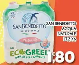 Enne Market San benedetto acqua naturale offerta