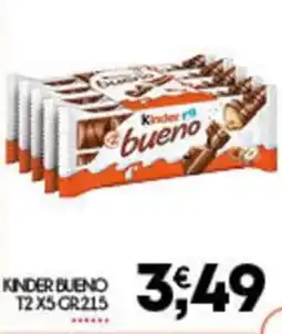 Enne Market Kinder bueno T2 x5 offerta