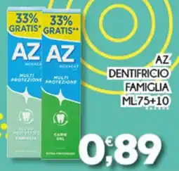 Enne Market Az dentifricio famiglia offerta