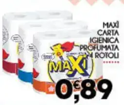 Enne Market Maxi carta igienica profumata rotoli offerta