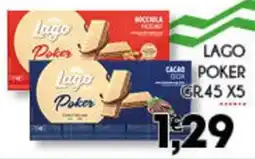Enne Market Lago poker offerta