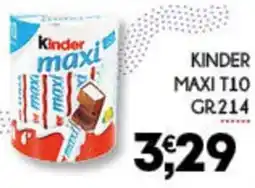 Enne Market Kinder maxi T10 offerta