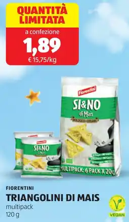 ALDI Fiorentini triangolini di mais offerta