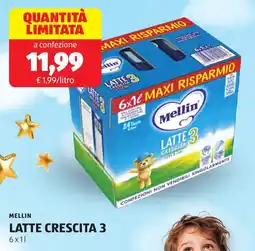 ALDI Mellin latte crescita 3 offerta