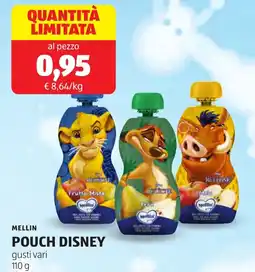 ALDI Mellin pouch disney offerta