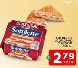 Extra Supermercati Sottilette le originali classiche offerta