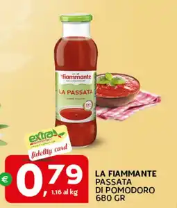 Extra Supermercati La fiammante passata di pomodoro offerta
