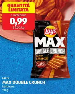 ALDI Lay's max double crunch offerta