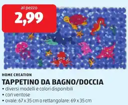 ALDI Home creation tappetino da bagno/doccia offerta
