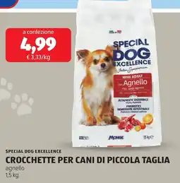ALDI Special dog excellence crocchette per cani di piccola taglia offerta