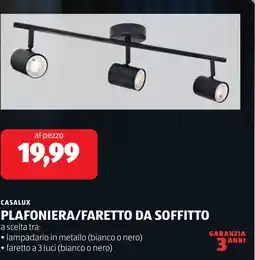 ALDI Casalux plafoniera/faretto da soffitto offerta