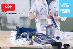 ALDI Deco craft set tinteggiatura, 16 pezzi offerta