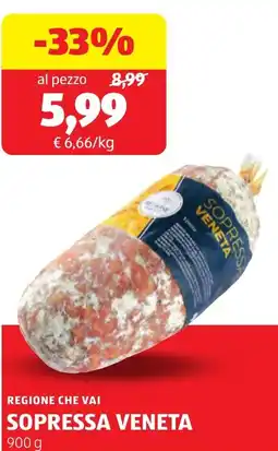 ALDI Regione che vai sopressa veneta offerta