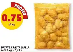 PENNY Patate a pasta gialla offerta
