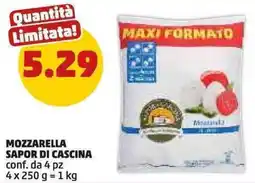 PENNY Mozzarella SAPOR DI CASCINA offerta