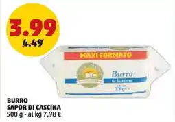 PENNY Burro SAPOR DI CASCINA offerta