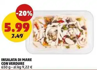 PENNY Insalata di mare con verdure offerta