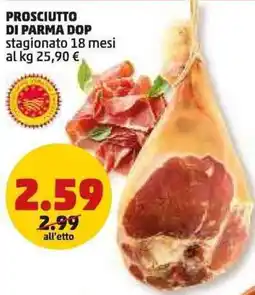 PENNY Prosciutto di parma DOP offerta