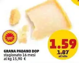PENNY Grana padano DOP offerta